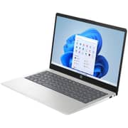 HP (2024) Laptop - AMD Ryzen 5-7520U / 14inch FHD / 512GB SSD / 16GB RAM / Shared AMD Radeon Graphics / Windows 11 Home / English & Arabic Keyboard / Natural Silver / Middle East Version - [14-EM0017NE]