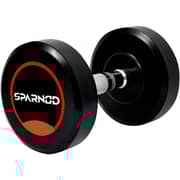 Sparnod Fitness Round Rubber Coated Dumbbells SDR-17.5_PAIR