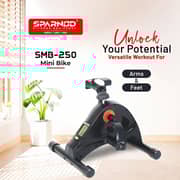 Sparnod Fitness Mini Cycle Pedal Exerciser SMB-250