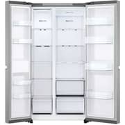 LG LinearCooling Side by Side Refrigerators Silver - GR-B267KLJW