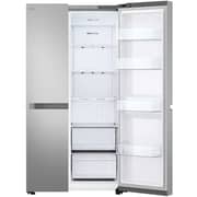 LG LinearCooling Side by Side Refrigerators Silver - GR-B267KLJW