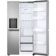 LG Side By Side Refrigerator Platinum Silver 684L Gross - GR-L267KLKW