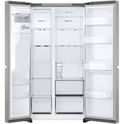 LG Side By Side Refrigerator Platinum Silver 684L Gross - GR-L267KLKW