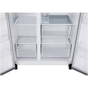 LG Side By Side Refrigerator Platinum Silver 684L Gross - GR-L267KLKW