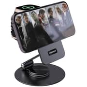 Porodo Foldable Charging Station Black