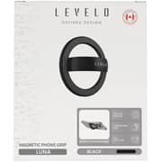 Levelo Luna MagSafe Phone Ring Holder Black