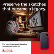 SanDisk Extreme Portable Solid State Drive USB3.2 8TB Black SDSSDE61-8T00-G25