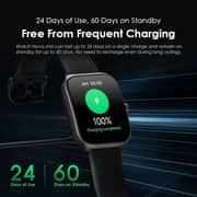 Oraimo 2.01 Inches Nova AM Smartwatch with AMOLED Display & Fitness Suite - Light Chrome