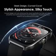 Oraimo 2.01 Inches Nova AM Smartwatch with AMOLED Display & Fitness Suite - Light Chrome