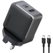 Oraimo PowerGaN 33 Pro Adaptor With C54 Type-C Cable 1m Black