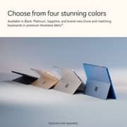 Microsoft Surface Pro (2024) Copilot+ PC - Qualcomm Snapdragon X Plus / 13inch / 512GB SSD / 16GB RAM / Shared Qualcomm Adreno GPU / Windows 11 Home / Black / International Version - [ZHY-00019]