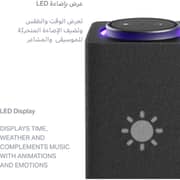 Yasmina Max AI Enabled Smart Bluetooth Speaker Black