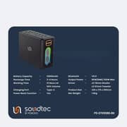 Porodo Soundtec Quantum Bluetooth Speaker Silver