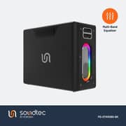 Porodo Soundtec Quantum Bluetooth Speaker Silver