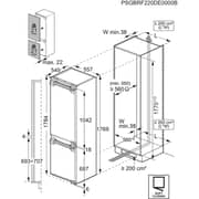 Electrolux 800 Series Bottom Mount Refrigerator 244 Litres ENC8MD18R0