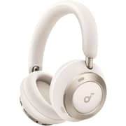 Anker Soundcore Space One Pro Wireless Noise Cancelling Over-Ear Headset - White