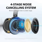 Anker Soundcore Space One Pro Wireless Noise Cancelling Over-Ear Headset - White