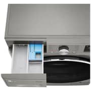 LG Front Load Washer 9kg with AI DD & ThinQ, Platinum Silver