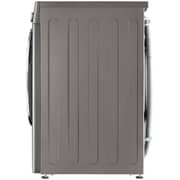 LG Front Load Washer 9kg with AI DD & ThinQ, Platinum Silver