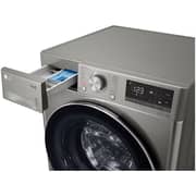 LG Front Load Washer 9kg with AI DD & ThinQ, Platinum Silver