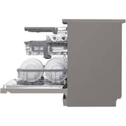 LG New QuadWash Steam Dishwasher, Inverter Direct Drive, Easy Rack plus, Platinum Silver Color