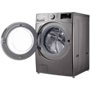 LG 21 kg Washer with 12 Kg Dryer, Front Load washing Machine with AI DD (Intelligent Care with 18% More Fabric Protection) , Stainless Silver color,ThinQ