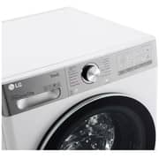 LG Capacity 12kg, Front Load, White Color, TrueSteam, 6 Motion DD, Inverter Direct Drive Motor