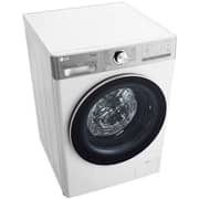 LG Capacity 12kg, Front Load, White Color, TrueSteam, 6 Motion DD, Inverter Direct Drive Motor