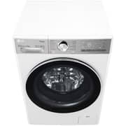 LG Capacity 12kg, Front Load, White Color, TrueSteam, 6 Motion DD, Inverter Direct Drive Motor