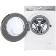 LG Capacity 12kg, Front Load, White Color, TrueSteam, 6 Motion DD, Inverter Direct Drive Motor