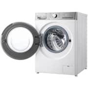 LG Capacity 12kg, Front Load, White Color, TrueSteam, 6 Motion DD, Inverter Direct Drive Motor