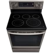 L​G 6.3 cu ft Smart Wi-Fi Enabled InstaView Electric Slide-In Range with Air Fry