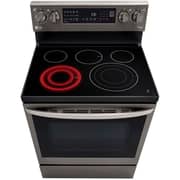 L​G 6.3 cu ft Smart Wi-Fi Enabled InstaView Electric Slide-In Range with Air Fry