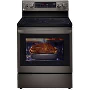 L​G 6.3 cu ft Smart Wi-Fi Enabled InstaView Electric Slide-In Range with Air Fry
