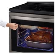L​G 6.3 cu ft Smart Wi-Fi Enabled InstaView Electric Slide-In Range with Air Fry