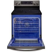 L​G 6.3 cu ft Smart Wi-Fi Enabled InstaView Electric Slide-In Range with Air Fry