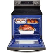 L​G 6.3 cu ft Smart Wi-Fi Enabled InstaView Electric Slide-In Range with Air Fry