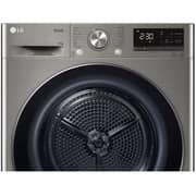 LG 2024 Dual Inverter Dryer, Sensor Dry, Allergy Care, Drum Care, ThinQ (Wi-Fi) Platinum Color