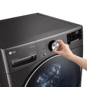 LG Front Load Washer 21kg with Steam, 6 Motion DD, ThinQ