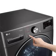 LG Front Load Washer 21kg with Steam, 6 Motion DD, ThinQ