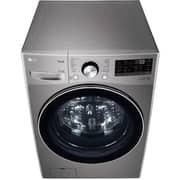 LG 13 kg Washer with 7 Kg Dryer, Front Load washing Machine with AI DD (Intelligent Care with 18% More Fabric Protection) , Stone Silver color,Steam+,ThinQ (Wi-Fi)