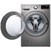 LG 13 kg Washer with 7 Kg Dryer, Front Load washing Machine with AI DD (Intelligent Care with 18% More Fabric Protection) , Stone Silver color,Steam+,ThinQ (Wi-Fi)