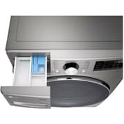 LG 13 kg Washer with 7 Kg Dryer, Front Load washing Machine with AI DD (Intelligent Care with 18% More Fabric Protection) , Stone Silver color,Steam+,ThinQ (Wi-Fi)
