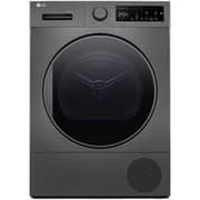LG Front Load Heat Pump Dryer 8kg, Condenser Type, Stone Silver