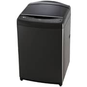 LG Top Load Washer 19kg with AI DD, Steam, Platinum Black – ThinQ Enabled
