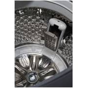 LG Top Load Washer 19kg with AI DD, Steam, Platinum Black – ThinQ Enabled