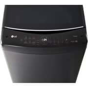 LG Top Load Washer 19kg with AI DD, Steam, Platinum Black – ThinQ Enabled
