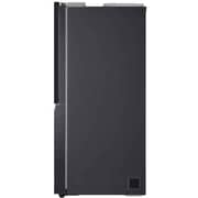 LG 26.7 Cu.Ft Side-by-Side Refrigerator with InstaView, Hygiene Fresh+, Inverter Compressor, Platinum Silver