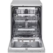LG 14 Place Setting Dishwasher with QuadWash™, EasyRack™ Plus, TrueSteam™, Inverter Direct Drive, ThinQ, and Noble Steel Finish – DFB325HS