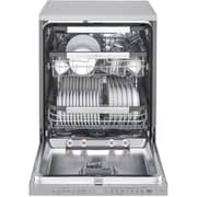 LG 14 Place Setting Dishwasher with QuadWash™, EasyRack™ Plus, TrueSteam™, Inverter Direct Drive, ThinQ, and Noble Steel Finish – DFB325HS